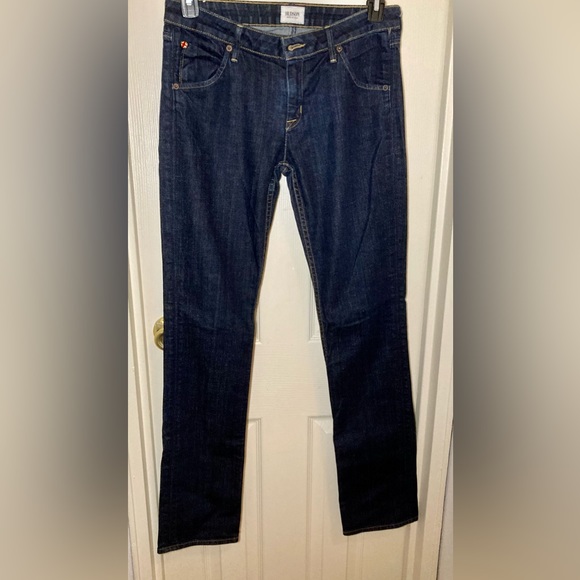 HUDSON BLUE JEANS WITH CARLY FLAP BACK POCKETS SZ29/8 Womens Excellent Condition - Picture 5 of 5